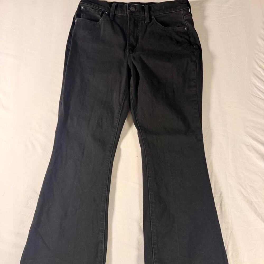 Madewell Black vintage flare jeans size